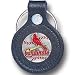 St. Louis Cardinals Small Leather/Pewter Key Ring - MLB Baseball Fan Shop Sports Team Merchandise
