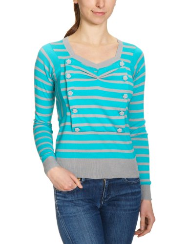 VERO MODA Damen Pullover, 10074308, Gr. 42 (XL), Gr&uuml;n (CERAMIC GREEN) Preisvergleich
