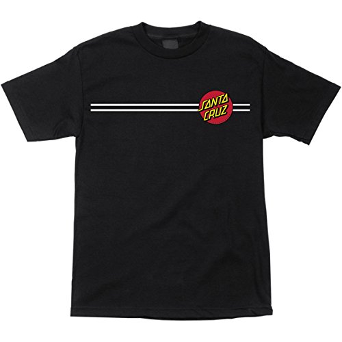 Santa Cruz Mens Classic Dot Regular Short-Sleeve Shirt