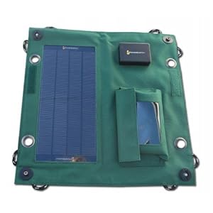 PowerSwatch Mobile Solar Charger-iPhone, iPod, GPS, camera, smartphone