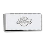 NBA Silvertone Logo Money Clip Team: Los Angeles Lakers