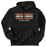 Sweatshirt Black  Andean Condor Are My World  Animals