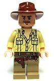 Indiana Jones (Open Shirt) - LEGO Indiana Jones Minifig
