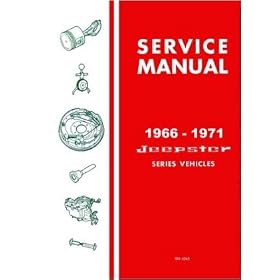 1966 1968 1969 1970 1971 JEEP JEEPSTER Service Manual