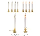 Review GKI/Bethlehem Lighting  / Pack of 8 Electric Flickering Christmas Candle Lamps 9