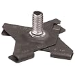 Panavise 863 CCTV T-Bar Ceiling Clip Base (Black)