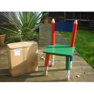 Childs Chair, Pencil Design, Pencil Chair