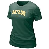 Nike Baylor Bears Ladies Green 2010 Arch T-shirt