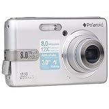 Polaroid T830A 8 Megapixel Digital Camera - Silver