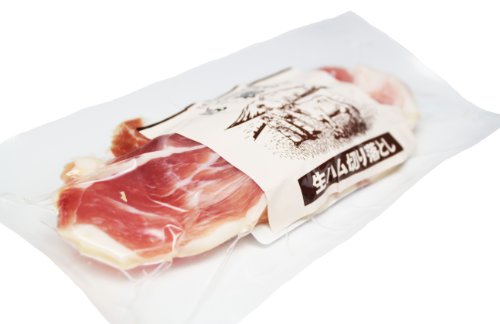 国産豚【絶品】甘味と塩加減が味をひきたてる！生ハム切落とし100g（高千穂牧場）
