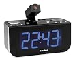 Karcher UR 1120 Uhrenradio mit Projektion schwarz
