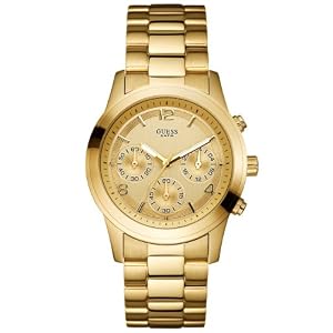 GUESS Feminine Contemporary Watch – Gold