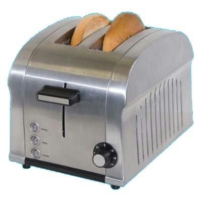 Haier TST850DS Die-Cast Stainless-Steel 2-Slice Toaster