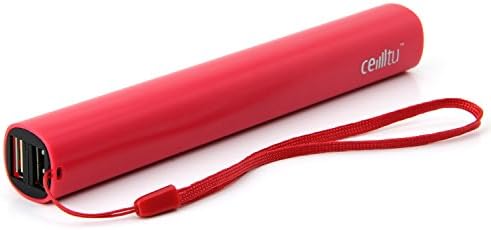 CEIITU 5600mah Power bank External battery charger Mobile power charger 2.1A Output Portable Charger Dual USB output for cell phone and smartphones except iPad and Galaxy Note (Red)