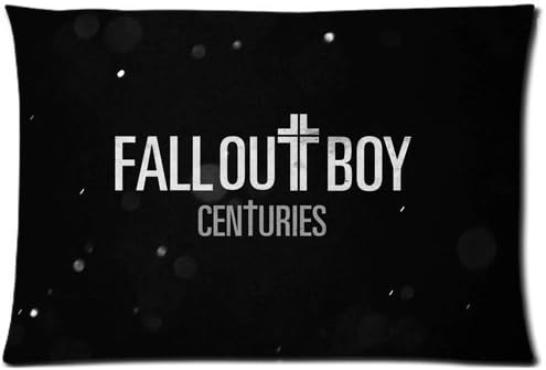 Movie Actor Star Music Singer Band Series American Chicago Idol Group Fall Out Boy Rectangle Pillowcase 20X30 Inches£¨two Sides Printed£©