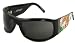 Ed Hardy Sunglasses EHS 007 Alive Aware Black