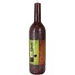 Wine Bottle Candle in the Shape of a Real Bottle, Red Wine
