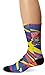 Under Armour Boy's Alter Ego Superman Sublimated Crew Socks, Blue Sublimation, Youth Large