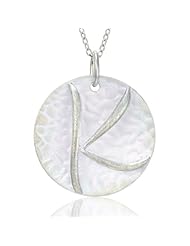 Sterling Silver Initial K Circle Pendant