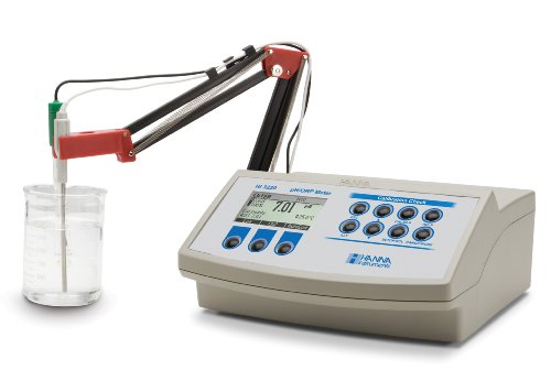 Hanna Instruments HI 3220-01 Benchtop pHmV and Temperature Meter
