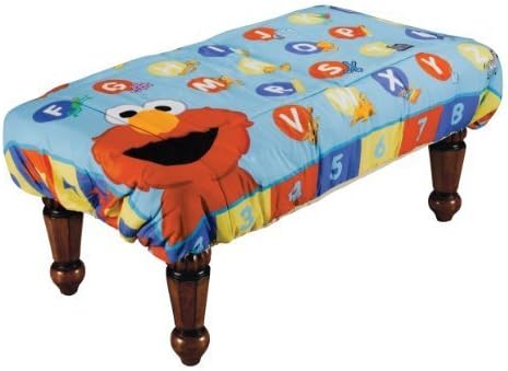 ABC Fun Pads Safety Table Cover, Learn with Elmo, Large by ABC Fun Pads, Inc.
