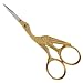 The EDGE Nails 3.5-inch Stork Embroidery Scissors