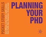Planning your PhD
