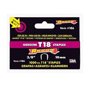 Arrow Fastener #186 3 8 Staple by ARROW FASTENER