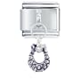 Dangle Horse Shoe Italian Charms