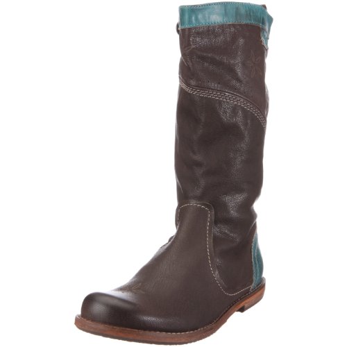 Kickers 053831 20 92 Rootine, Mädchen Stiefel, Braun (marron fonce), EU 28