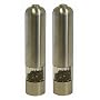 iTouchless Automatic Stainless Steel Pepper Mill and Salt Grinder (2 Pack)