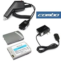 Bargaincell- 3-Piece Value Combo Pack Of Samsung SCH-i730, SCH-i830, IP-830w, i730, i830, 830w Includes: Vehicle Cigarette Lighter Power Charger with IC Chip + Standard Lithium-Ion Replacement Battery + Home Wall Travel Plug in Ac Charger