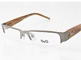 Dolce & Gabbana D&G 5017 18 Optical Eyeglasses Frame 49-16-135 Rutenium Transparent