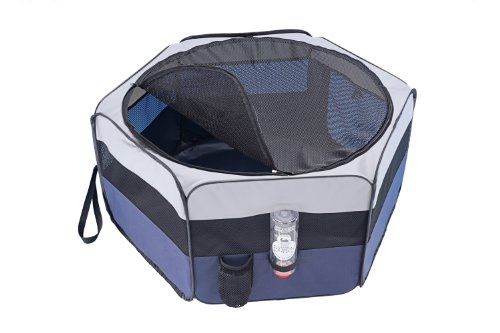 Nobby 81077 Freilauf aus Nylon L x B x H: 105 x 105 x 48 cm, schwarz/blau/grau Preisvergleich