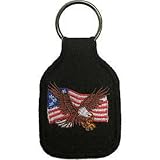 American Flag & Bald Eagle Keychain 2 3 4 