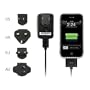 Kensington International Travel Charger for iPod and iPhone 1G/3G (Black)