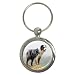 Australian Shepherd Key Chain (Round)