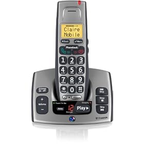 BT Freestyle 750 Single DECT TAM Phone - Titanium Grey
