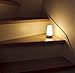 XCUBE Wireless LED PIR Motion Sensor Night Light for Kids Baby Room, Portable Indoor Step Light Bathroom Light, Battery Operated, Light Sensitive (Round)