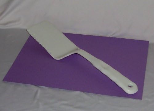 White Melamine Thick Handled Lasanga Serving Spatula