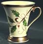 Lenox China Holiday Nouveau-Gold Accent Mug, Fine China