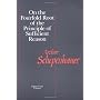 On the Fourfold Root of the Principle of Sufficien&hellip by Arthur Schopenhauer