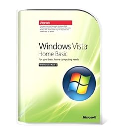 WindowsVista Home Basic SP1 英語版 UPG