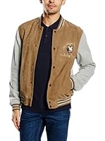 Chevignon Cazadora Piel (Marrón)