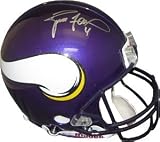 Brett Favre Autographed/Hand Signed Minnesota Vikings Proline Authentic Helmet- Favre Hologram