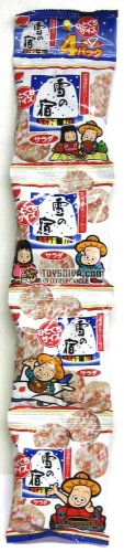 Sanko Yukinoyado 4 Mini Packs Rice Cracker by Sanko