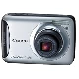 Canon PowerShot A495 10.1 MP Digital Camera with 3.3x Optical Zoom and 2.5-Inch LCD (Silver)