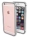 ThanoTech K11 Bumper - iPhone 6 Plus/6s Plus Case - 6 Foot Drop Test - Lightweight Aluminum TPU - Matches Your Phone Seamlessly - Slim, Durable, and Shockproof Protection (Black)