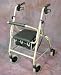 Mimi Lite Elite Four Wheel Rollators . Champagne color. . All aluminum. . Adjustable handle height. . Padded seat and back rest. . Easy folding for transportation. . Weighs only 13 pounds! . Weight capacity: 300 lbs. #75294 Mimi Lite Elite Four Wheel Rollator $139.00 each Product Accessories (scroll down to "related products" to view) #75531 Add-on Basket Keywords: mobility, mimi rollators