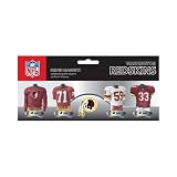 NFL Washington Redskins 4-Pack Uniform Magnet Set